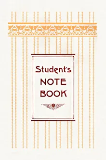 Notebook Prints: Students Note Book, 1917