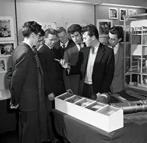 Energy Prints: Students visiting Mexborough Power Station, South Yorkshire, 1960