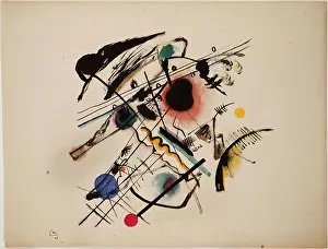 Composition Prints: Studie fur Schwarzer Fleck (Study for Black Spot')
