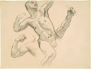 Aiming Collection: Studies of Achilles for 'Chiron and Achilles', 1922-1925