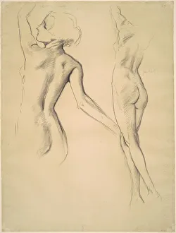Studies for 'Dancing Figures', 1919-1920. Creator: John Singer Sargent Studies for 'Dancing Figures', 1919-1920. Creator: John Singer Sargent
