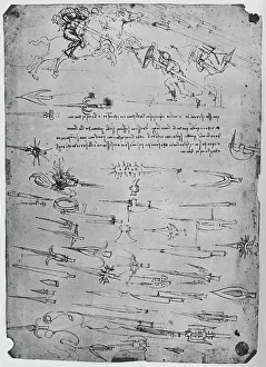 Opposition Prints: Studies of Foot-Soldiers Attacking Horsemen with Lances to Which Shields