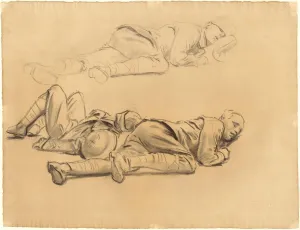 Studies for Gassed, 1918-1919. Creator: John Singer Sargent
