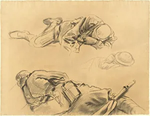 Studies for Gassed, 1918-1919. Creator: John Singer Sargent