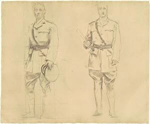 Field Marshal Gallery: Studies of Generals Plumer and Haig for 'General Officers of World War I'