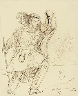 Aligheri Dante Prints: Studies for a Scene from Dante's Inferno'