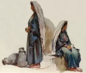 Adam And Charles Collection: Studies of Syrian Peasant Women, 1902. Creator: John Fulleylove