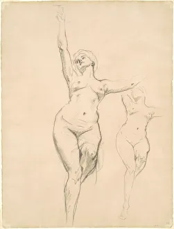 Studies of Victory for 'Death and Victory', 1920-1922 Studies of Victory for 'Death and Victory', 1920-1922