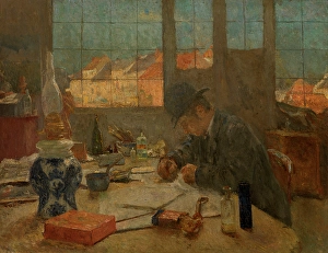 The Studio, 1892. Creator: Evrard Larock