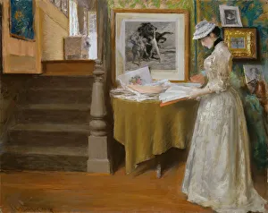 Chase William Merritt Prints: In the Studio, c. 1892-1893. Creator: William Merritt Chase