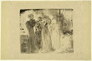 Dunald Mill Hole Prints: The Studio, c. 1895. Creator: Edouard Vuillard