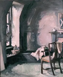 Peploe Samuel John Prints: Studio Interior, 1929. Creator: Samuel John Peploe