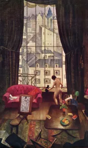 George Newnes Ltd Gallery: A Studio in Montparnasse, c1926, (1935). Creator: CRW Nevinson