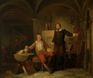 De Keyser Nicaise Prints: The Studio of the Painter Joos van Craesbeeck