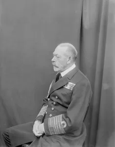 Admiral Of The Fleet Gallery: Studio portrait of George V taken aboard HMY Victoria and Albert, c1935. Creator