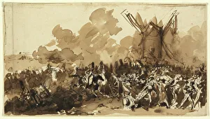 Raffet Denis Auguste Marie Prints: Study, 1833. Creator: Auguste Raffet