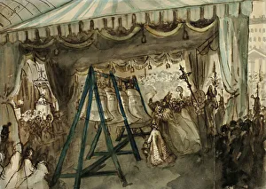 Marquee Prints: Study, 1856. Creator: Constantin Guys