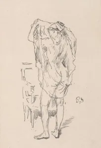 Study, 1895. Creator: James McNeill Whistler (American, 1834-1903)