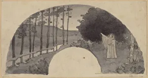 Pearce Charles Sprague Prints: Study for an Archway, 1890/1897. Creator: Charles Sprague Pearce