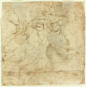 Procaccini Giulio Cesare Prints: Study of a Back. Creator: Giulio Cesare Procaccini