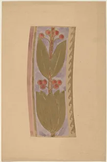 Study for a Border Design, 1890/1897. Creator: Charles Sprague Pearce
