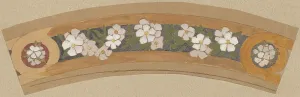 Pearce Charles Sprague Prints: Study for a Border Design, 1890/1897. Creator: Charles Sprague Pearce