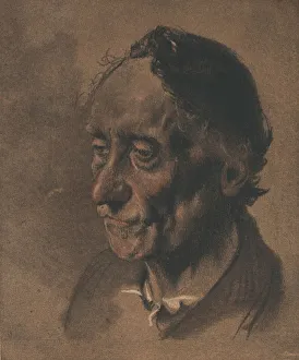 Adolf Von Collection: A Study, c1900. Artist: Adolph Menzel