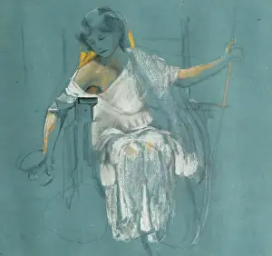 Study of Circe, c1870-1910. Creator: John MacAllan Swan