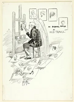 Study for Cover, 1892. Creator: Philip William May