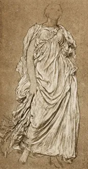 Baron Leighton Collection: Study for the Daphnephoria, c1874-1876 (c1880-1882)
