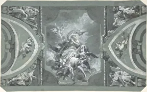 Study for the Decoration of a Vault, 1754-1815. Creator: Carlo Alberto Baratta Study for the Decoration of a Vault, 1754-1815. Creator: Carlo Alberto Baratta