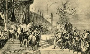 Glory Prints: Study for The Distribution of the Eagle Standards