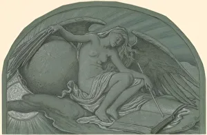 Study for The Eclipse of the Sun by the Moon, 1892. Creator: Elihu Vedder
