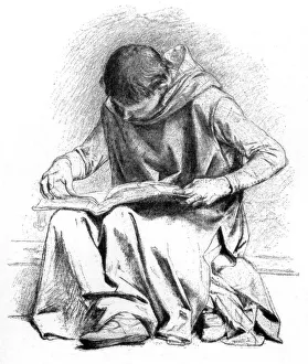 Devout Prints: Study for The Education of St Louis (Pantheon), c1880-1882. Artist: Alexandre Cabanel
