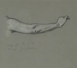 Study for The Fates Gathering in the Stars, 1884-1887. Creator: Elihu Vedder