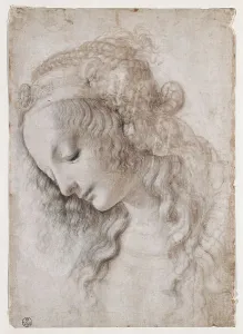 White Colour On Paper Prints: Study Of Female Face