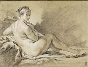 Images Dated 13th June 2017: Study of a Female Nude, 1740