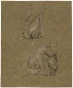 Edward Poynter Prints: Study for Festival, c. 1875. Creator: Edward John Poynter