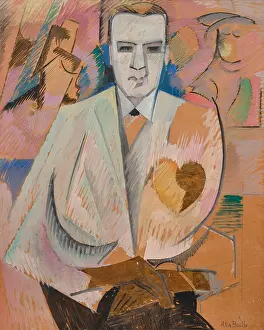 Study for: The Man with a Heart of Gold. Portrait of Werner Reinhart. Creator: Bailly, Alice (1872-1938)
