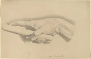Study of a Hand. Creator: Horatio Greenough
