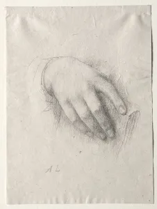 Study of Hands. Creator: Alphonse Legros (French, 1837-1911)
