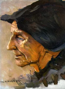 Study of a Head, 1906. Artist: Charles Padday
