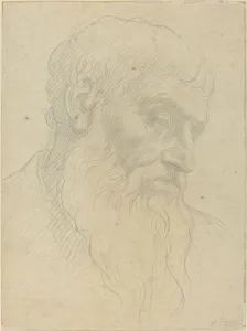 Study of a Head. Creator: Alphonse Legros