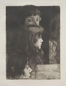 Study of Heads, 1899. Creator: Albert Besnard (French, 1849-1934)