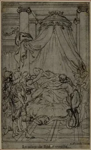 Study for an illustration in Tacitus Tibere, ou Les Six Premiers Livres des