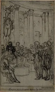 Study for an illustration in Tacitus Tibere, ou Les Six Premiers Livres des