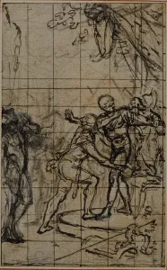 Study for an illustration in Tacitus Tibere, ou Les Six Premiers Livres des