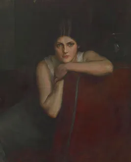 Faraway Look Prints: Study of Juliette, 1905. Creator: Julius LeBlanc Stewart