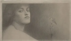 Study for l Offrande (The Offering), 1891. Artist: Khnopff, Fernand (1858-1921)