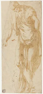 Levi Prints: Study of Levi, 1526/32. Creator: Alonso Berruguete
